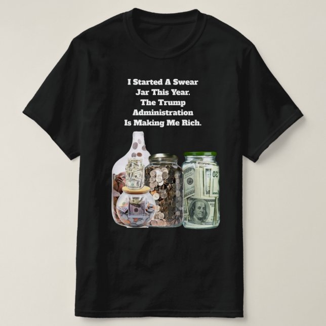 Camiseta Swear Jar Basic T-Shirt (Frente do Design)