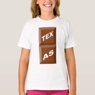 CAMISETA SWEAT-SHIRT HANES   BRANCO TEXAS CHOCOLATE