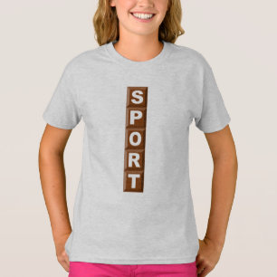 CAMISETA SWEAT-SHIRT HANES CHOCOLATE DESPORTO