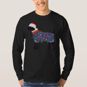 Camiseta Sweater de Natal Feio do Black Lab
