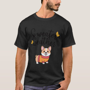 Camiseta Sweater Weather Corgi