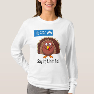 Camiseta Sweatshirt de desenho de peru após o Dia de Ação d