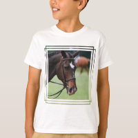 Sweatshirt Juvenil com Cavalo Bastante Árabe
