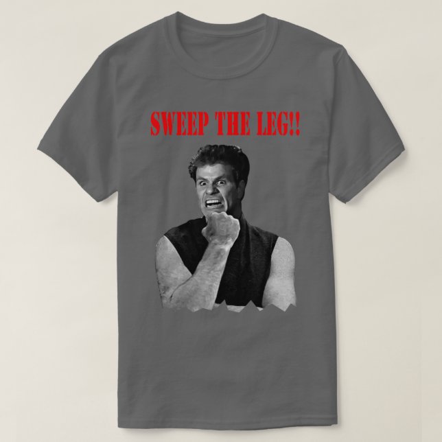 Camiseta Sweep the leg (Frente do Design)