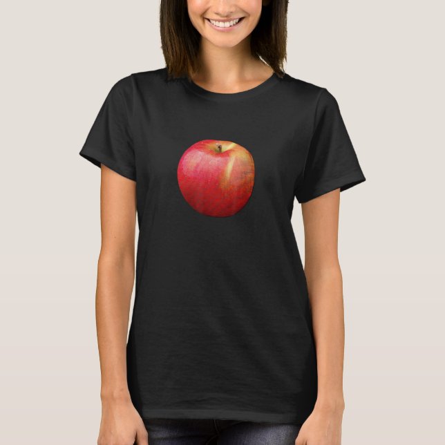 CAMISETA SWEET APPLE RED VIRTUAL FRUIT (Frente)
