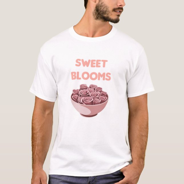 Camiseta Sweet Blooms (Frente)