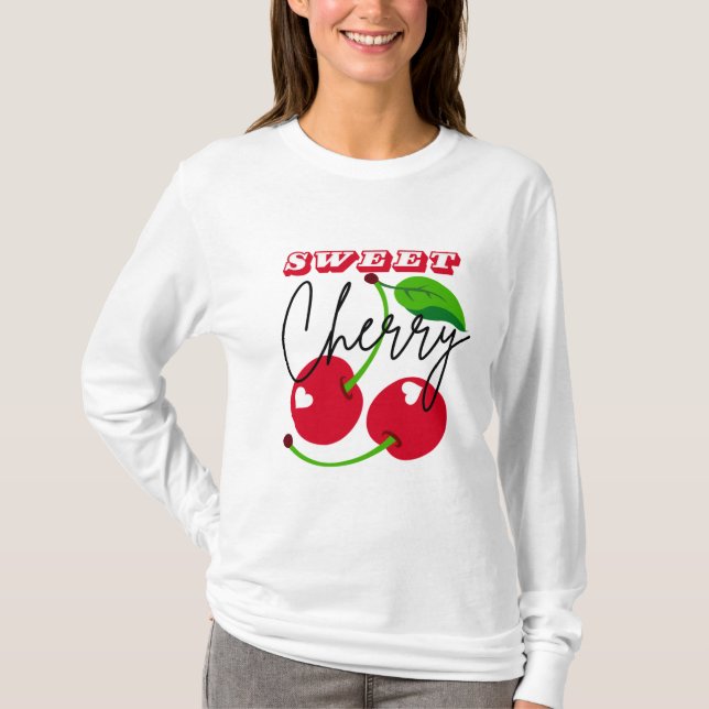 CAMISETA SWEET CHERRY (Frente)