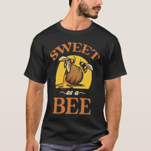 Camiseta Sweet Como Abelha Para Os Apicultores Que Mantêm A