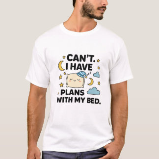 Camiseta Sweet Dreams Pillow – Cozy Sleep Vibes T-Shirt