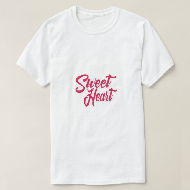 Camiseta Sweet Heart  (Frente do Design)