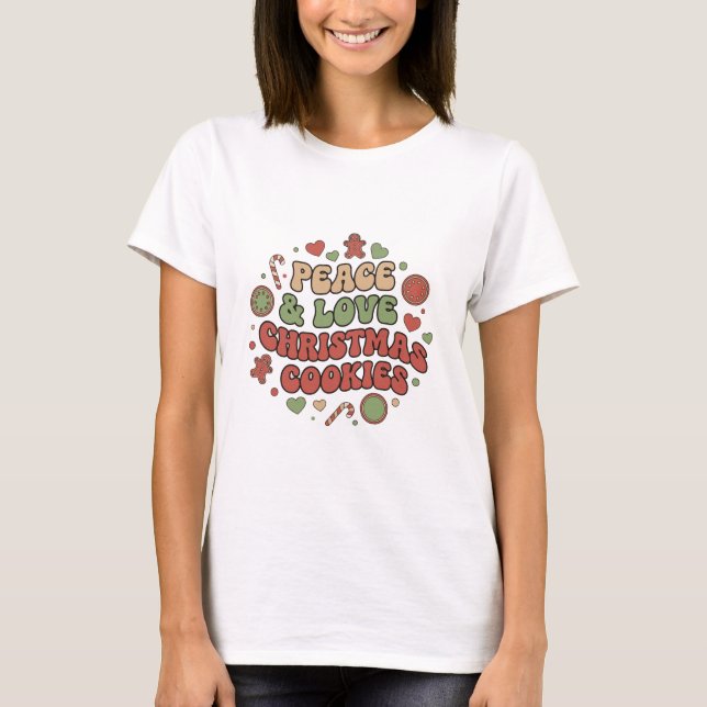 Camiseta Sweet Holiday Vibes Christmas (Frente)
