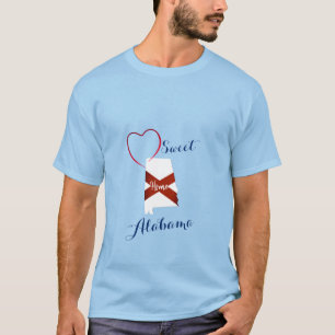 Camiseta Sweet Home Alabama Uni-sex T-Shirt