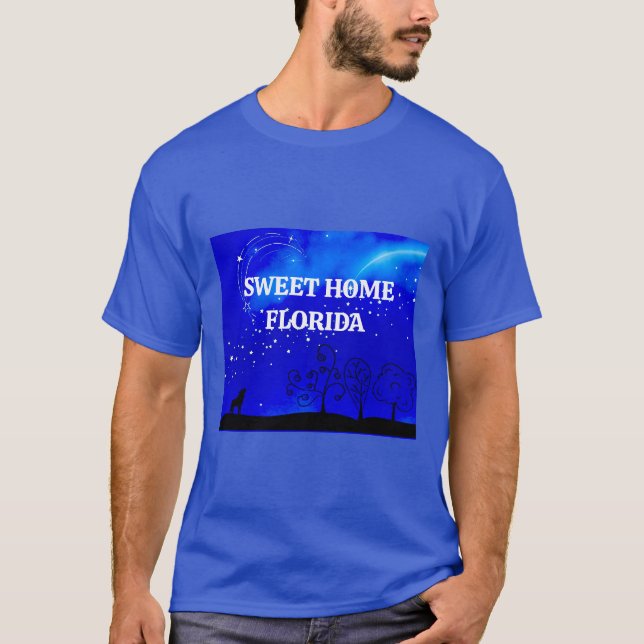 Camiseta Sweet Home Florida (escuro) (Frente)