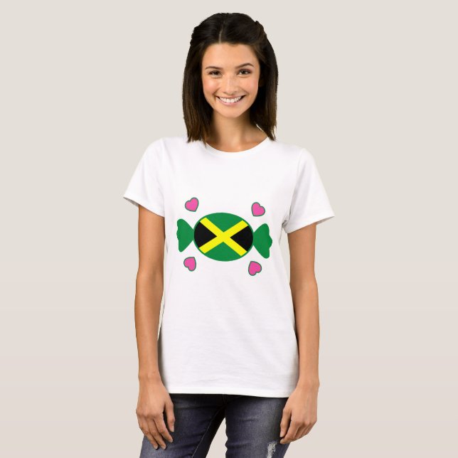 Camiseta Sweet Jamaican (Frente Completa)