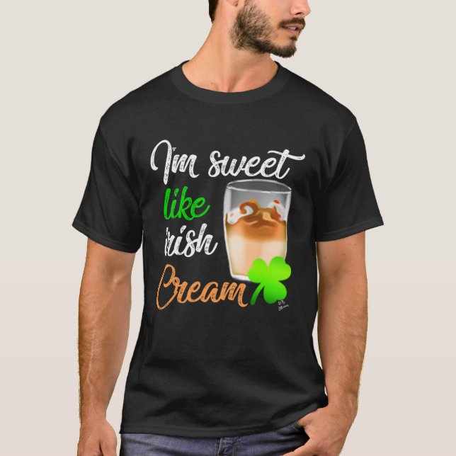 Camiseta Sweet Like Irish Cream  St Patricks Day (Frente)