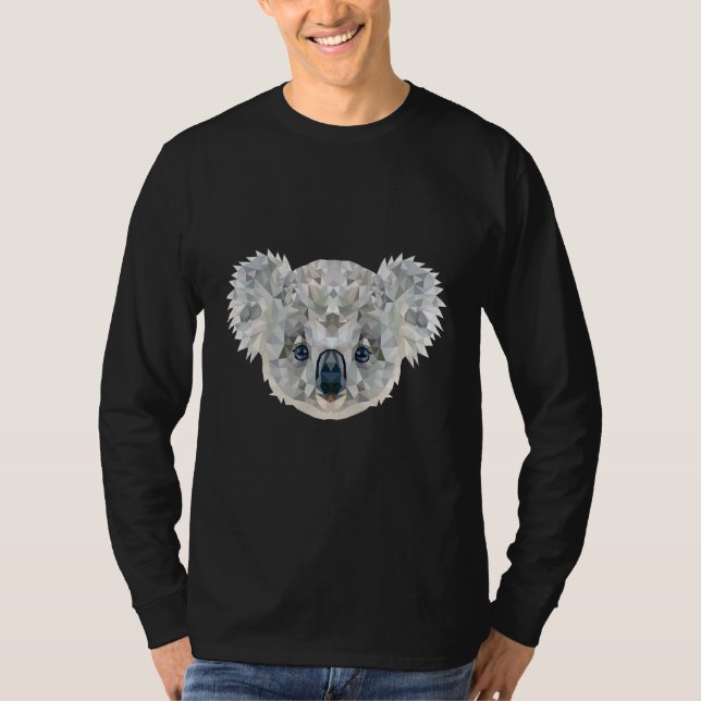 Camiseta Sweet little polygon Koala of Australia (Frente)