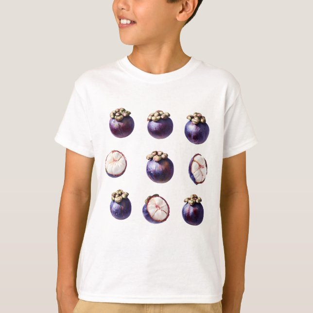 Camiseta Sweet Mangosteen Tropical Fruit (Frente)
