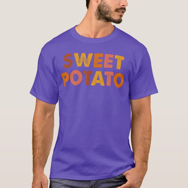 Camiseta Sweet Potato Grouchy Potato (Frente)