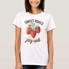 Camiseta "Sweet Roots" Strawberry Hair Appreciation Tee