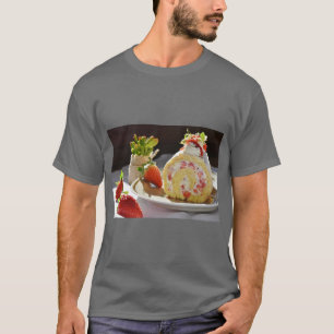 Camiseta Sweet Strawberry Roll