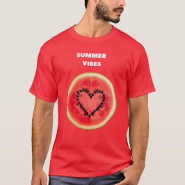 Camiseta Sweet Summer Vibes - Melancia Heart