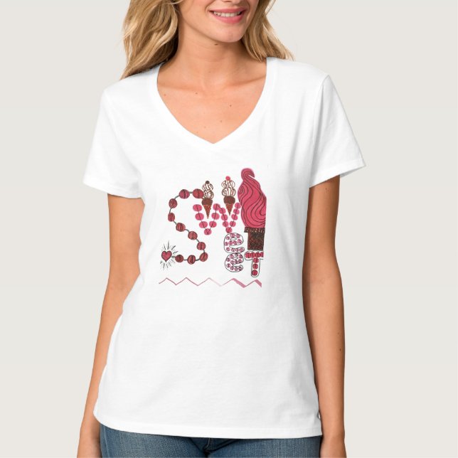 Camiseta Sweet T-Shirt (Frente)