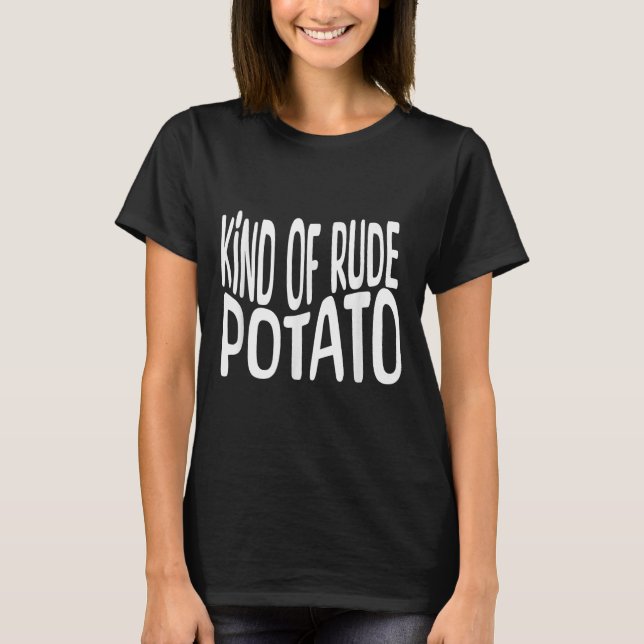 Camiseta Sweet Tato And Kind Of Rude Tato, Thanksgiving Cou (Frente)