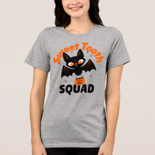 Camiseta Sweet Tooth Squad Halloween – Morcego Div