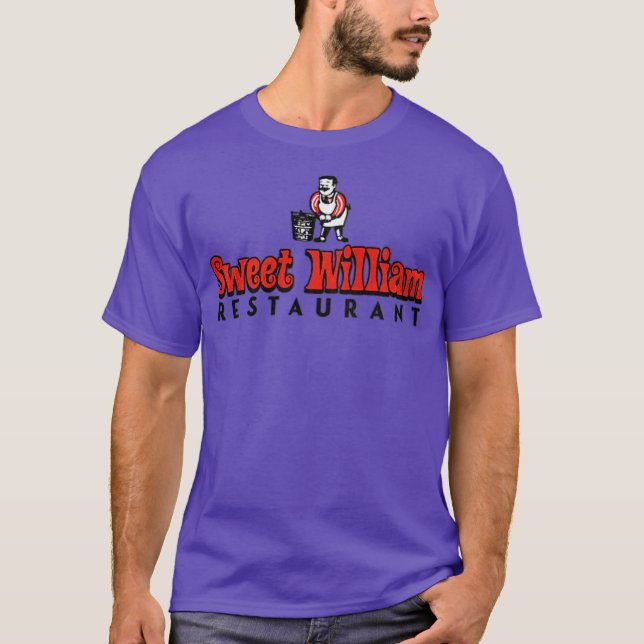 Camiseta Sweet William Restaurant (Frente)