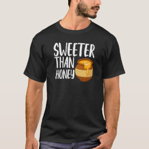 Camiseta Sweeter Than Honey Beekeeper Apicultura Honeybee