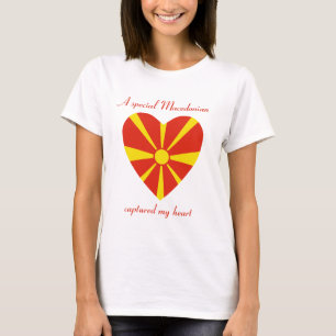 Camiseta Sweetheart, Bandeira da Macedônia do Nor