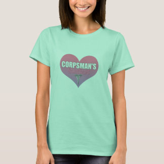 Camiseta Sweetheart do Corpsman