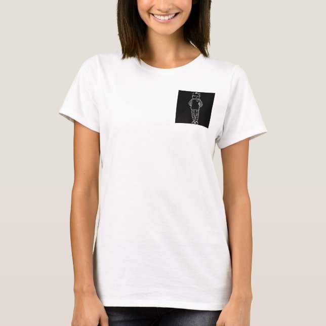 Camiseta Sweetheart Robot Women's Zip Up (Frente)