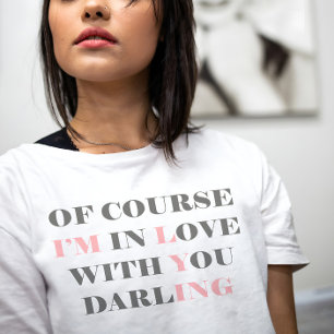 Camiseta Sweetheart Sarcasm Tee