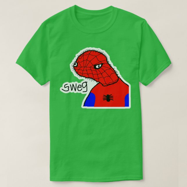 Camiseta Sweg de Derramador (Frente do Design)