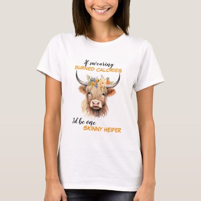 Camiseta Sweing Skinny Heifer (Frente)