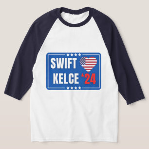Camiseta Swift Kelce 24 Heart