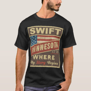 Camiseta SWIFT, MN É onde minha história começa
