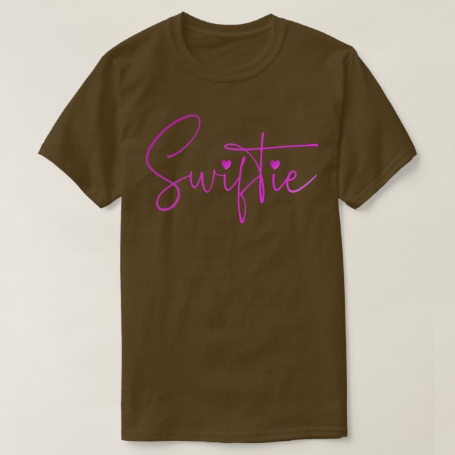 Camiseta Swiftie Pink Fade TSirt (Frente do Design)