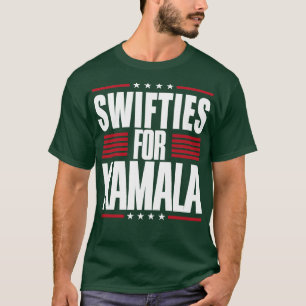Camiseta Swifties For Kamala para as Eleições 2024