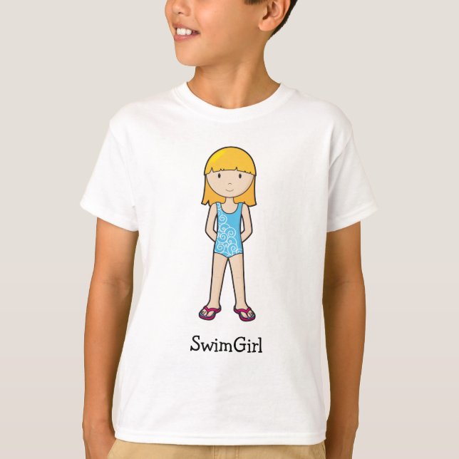 Camiseta SwimGirl (Frente)