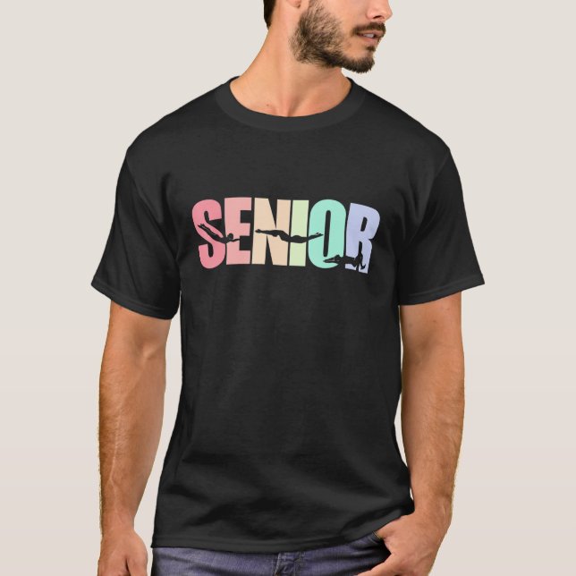 Camiseta Swimmer Swimming Senior Swim (Frente)