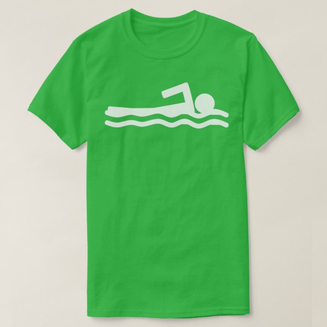 Camiseta Swimmig icon triathlon (Frente do Design)