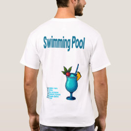 Camiseta Swimming Pool T-Shirt – Retro Tropical Cocktail