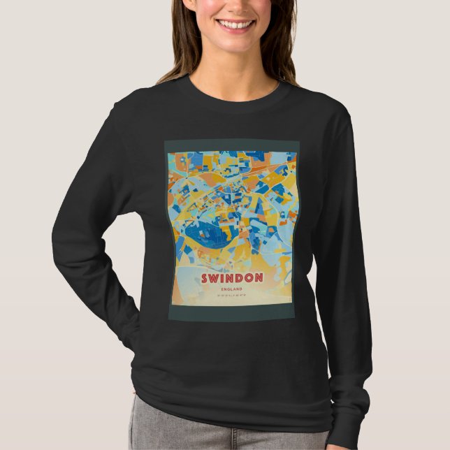 Camiseta swindon inglaterra (Frente)