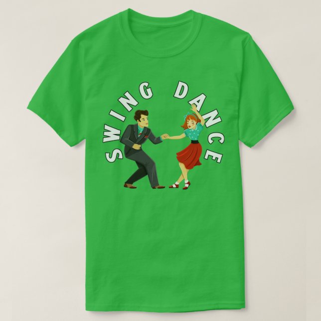 Camiseta Swing Dance (Frente do Design)
