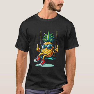 Camiseta Swing engraçado Swing Pineapple Swinger