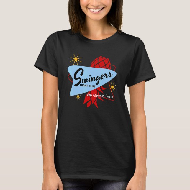 Camiseta Swinger Lifestyle Updown Pineapple Modern Pi (Frente)