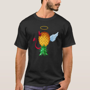 Camiseta Swinger para Baixo Anjo Meio Demônio