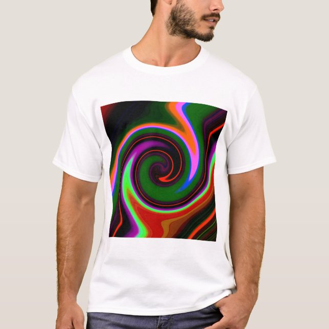 Camiseta Swirl Retro (Frente)